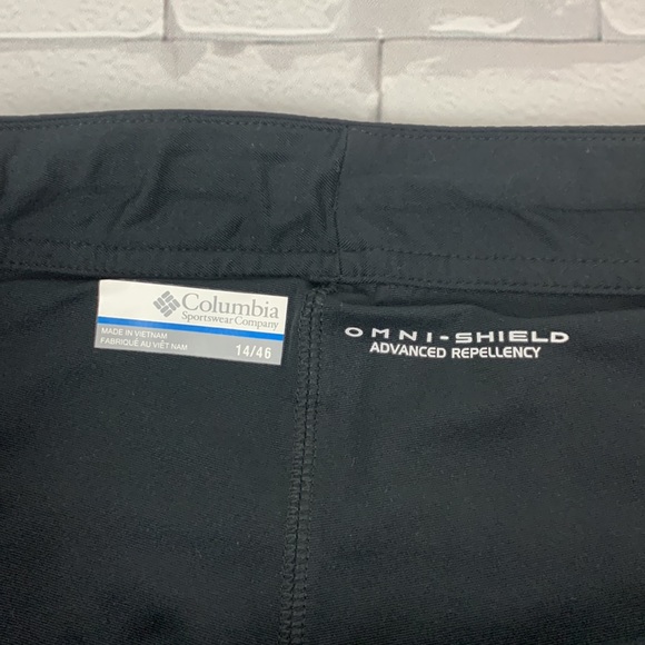 Columbia skirt shorts set 14/46 Black Drawstring waist Zip/button - Picture 3 of 13